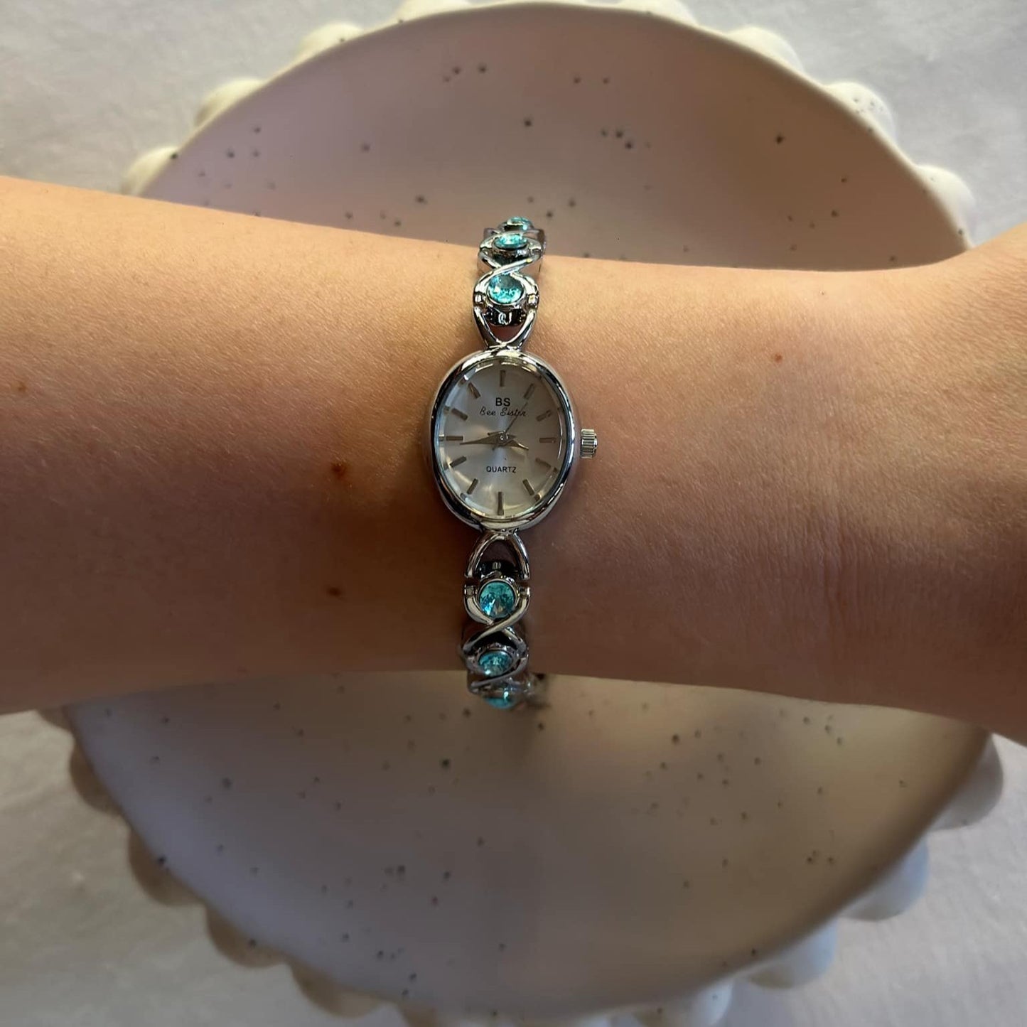 The Odessa Watch (Blue Gemstone)