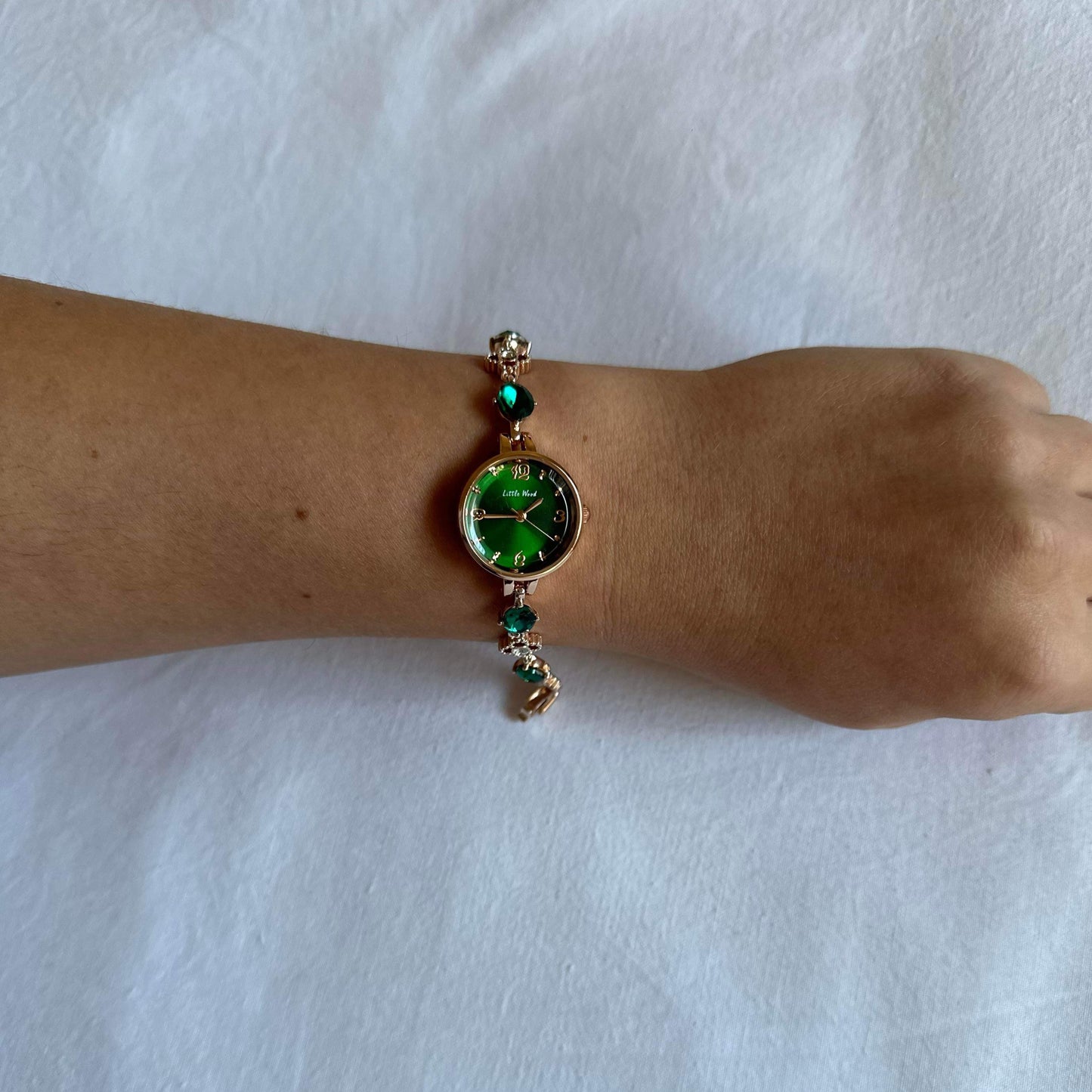 The Emerald Gemstone Watch